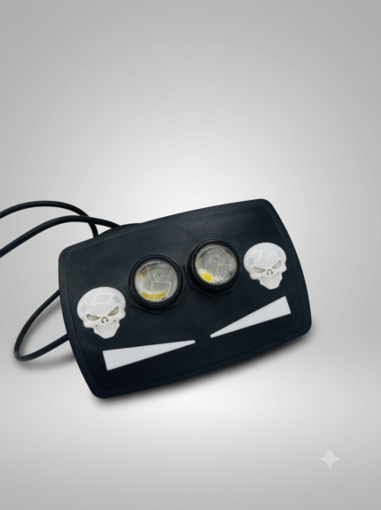 Double skull headlight