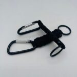 Premium Tactical Dual Carabiner Keychain