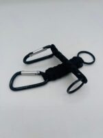 Premium Tactical Dual Carabiner Keychain