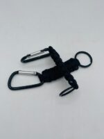 Premium Tactical Dual Carabiner Keychain - Image 2