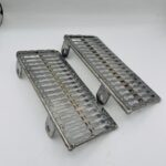 Universal Chrome Steel Motorcycle Footrest (Paidan)