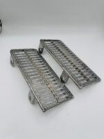 Universal Chrome Steel Motorcycle Footrest (Paidan)