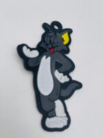 Tom Cartoon Silicone Hanging for Bike & Car | Soft PVC Rubber Hanging Ornament | Universal Vehicle Decoration